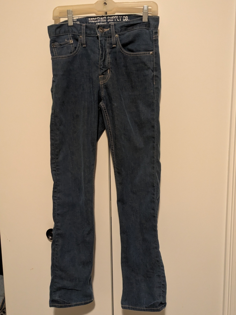 Mossimo Supply Co. Men’s Dark Blue Straight Leg Jeans